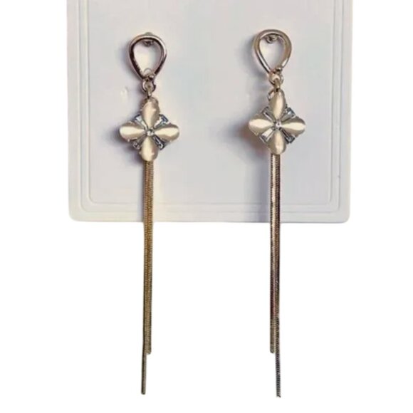 Stunning Gemstone Earrings NWOT - Picture 1 of 8